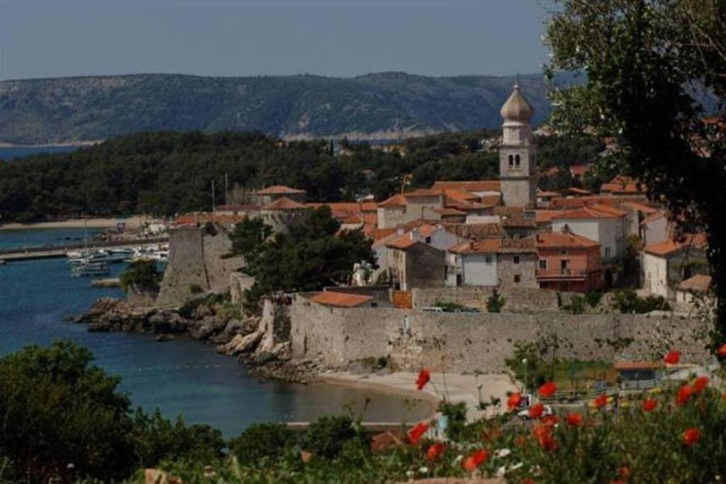Adria-Holiday House With A Private Pool In Krk Kornić Exterior foto